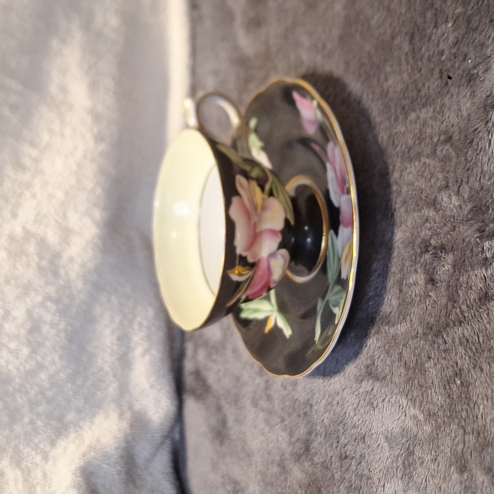 Castle Bone China Tea Cup and Saucer